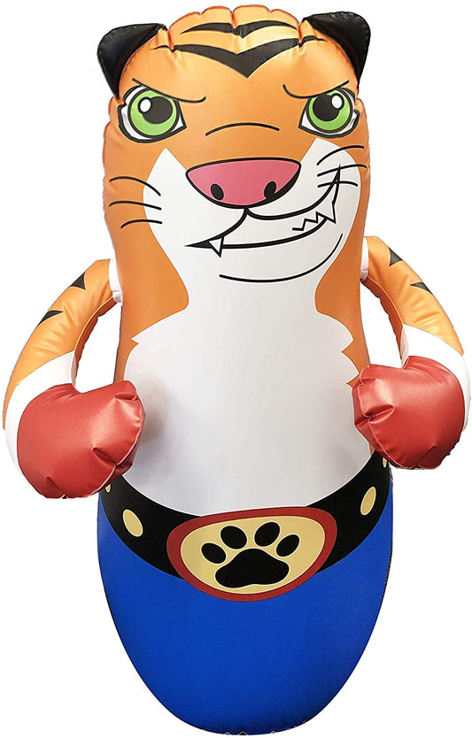Taylor Toy Inflatable Punching Bag for Kids - Free-Standing Bounce Back Punching Bag - Bop Bag